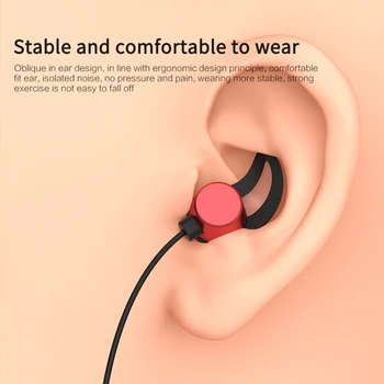 YD08 Visi Šport Magnetni Bluetooth 5.0 Slušalke Slušalke Stereo Športne Slušalke Magnetni Brezžične slušalke Nepremočljiva
