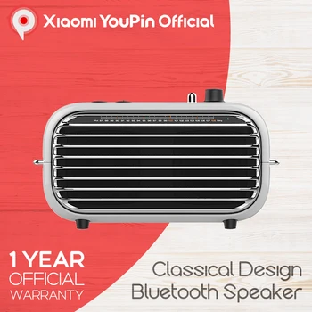 Youpin Lofree Klasične Bluetooth Zvočnik Brezžični Prenosni UKV-Radio Bas Zvok Predvajalnik Glasbe Ojačevalnik Aux Povezave Baterije