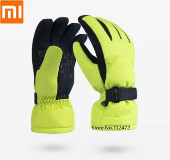 Youpin Večfunkcijsko Plus žamet Ohrani tople Smučarske rokavice Ultralahkih nepremočljiva odporne na Obrabo Non-slip plezanje, kolesarjenje rokavice
