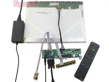 Yqwsyxl Komplet za B156XW04 V. 5 5 TV+HDMI+VGA+AV+USB LCD LED zaslon Gonilnik Krmilnika Odbor