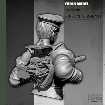 YUFan Model Smolo Kompleti Prsi Seksi ženska mehanske polovico telesa smolo vojak Sefl-sestavljeni YFWW-2025