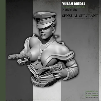 YUFan Model Smolo Kompleti Prsi Seksi ženska mehanske polovico telesa smolo vojak Sefl-sestavljeni YFWW-2025