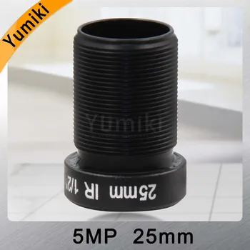 Yumiki HD 5.0 milijona slikovnih Pik, 25 mm CCTV Objektiv 1/2