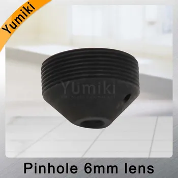 Yumiki ir nočno vizijo kamero 1.3 MP pinhole objektiv 6 mm, F2,.0 M12 nit CCTV objektiv za nadzor kamere