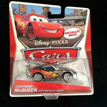 Z Original Škatlo Disney Pixar Avto 3 Strele McQueen Mater Jackson Nevihta Ramirez Diecast Vozila Kovinske Zlitine Fant Fant Igrače Darilo