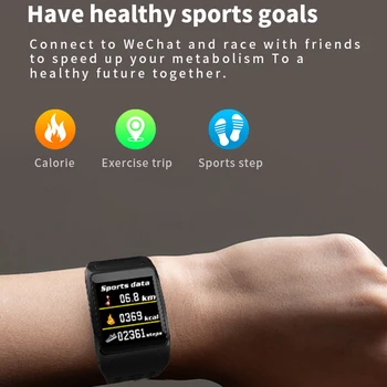 Z01 Smartwatch IP67 Nepremočljiva Nosljivi Napravo Bluetooth Pedometer Srčnega utripa Barvni Zaslon Smart Pazi Za Android/IOS
