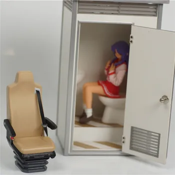 Za 1/14 Tamiya MAN TGX TGS Simulacija Vožnje Sedež Notranjost Sedeži RC Tovornjak Vlačilec Dodatki