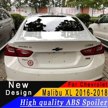 Za Chevrolet Malibu XL 2016 2017 2018 Spojler Visoko Kakovostne ABS Premaz ali katero Koli Barvo Avtomobila Zadnji Spojler za Malibu XL