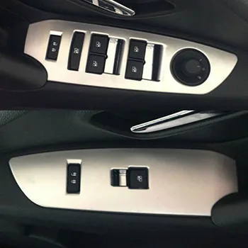 Za Chevrolet TRAX 2016 avto ABS chrome armrest Handrail notranja vrata, Okna, stekla, stikala kritje trim okvir 4pcs