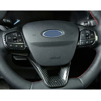 Za Ford Fiesta MK8 2017 2018 Poudarek MK4 ST 2019 2020 Volan Kritje Okraskov ABS Ogljikovih Vlaken Stlye Nalepke Avto Dodatki