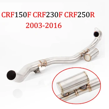 Za Honda CRF150F CRF230F 2003 - 2016 2013 CRF250R motornega kolesa, izpušni povezavo cevi crf230 crf150 spredaj tubo pobeg moto