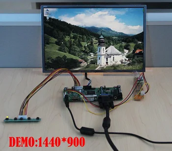 Za HSD100IFW1 10.1 palčni, 1024*600 VGA LED Krmilnik odbor Audio HDMI DVI M. NT68676 LCD LVDS kit plošča zaslon 10.1 palčni