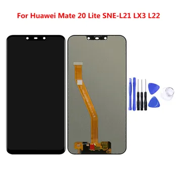 Za Huawei Mate 20 Lite ZU-L21 LX3 L22 LCD-Zaslon, Zaslon na Dotik, Računalnike, Zamenjava
