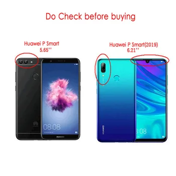Za Huawei P Smart 2019 Primeru Luksuznih Čipke Zadrgo Denarnice za Funda Huawei P Smart Primeru Huawei P Smart2019 Pokrovček Shockproof