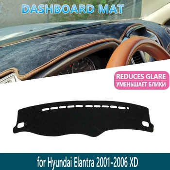 Za Hyundai Elantra 2001 2002 2003 2004 2005 2006 XD I30 nadzorni Plošči Mat CoverDash mat Notranje Sonce, Senco na Armaturno ploščo Avtomobila Dodatki