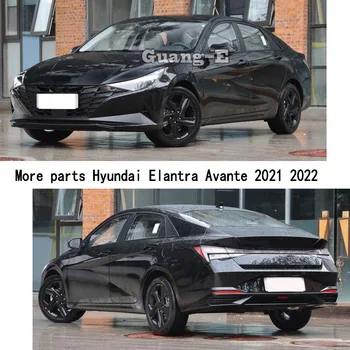 Za Hyundai Elantra Avante 2021 2022 Karoserije Styling Zadaj Rep Spojler Strani Trikotnik Krilo Okna Ploščo Trim Okvir Palico Deli