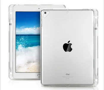Za iPad 2019 10.2-Inch TPU Jasno, Pregledno Silikonski Gradient Barve Pokrov za ipad 7. Generacije A2200 A2198 A2197 A2232