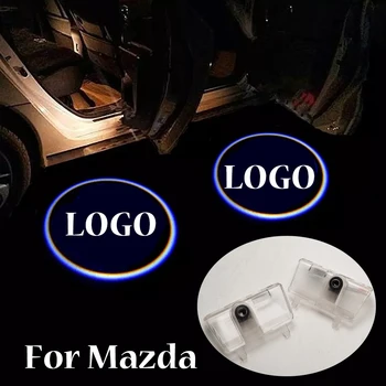 Za Mazda 6 2012 2013 2016 2017 2018 2 Kosa Avto Svetlobe Vrata Brezžični Opozorilne Luči Duha Shadow Lučka