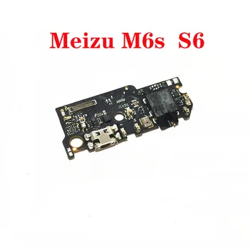 Za Meizu M6s S6 Vrata USB Polnilnik Dock Vtič Priključek za Polnjenje Odbor FLex Kabel Mikrofona Mikrofon Odbor