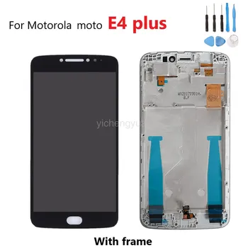 Za Motorola Moto E4 Plus Zaslon LCD Zaslon na Dotik Okvir DigitizerOriginal Za MOTO E4 Plus XT1770 XT1773 XT1771 XT1772 LCD