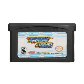 Za Nintendo GBA Video Igre Kartuše Konzole Kartico Mega Man & Bass angleškem Jeziku, ki NAS Različica