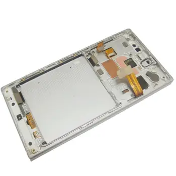 Za Nokia Lumia 830 LCD-Zaslon, Zaslon na Dotik, Računalnike Montaža Z Okvirjem + Brezplačna Orodja Za Lumia N830 RM-984 5.0