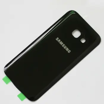 Za Samsung Galaxy A7 2017 A720F A720F/DS Zadnje Steklo Hrbtni Pokrovček Baterije+Lepilo