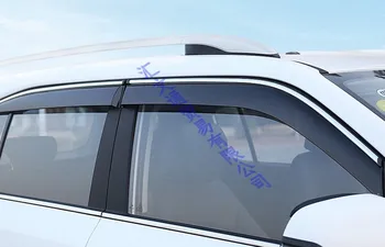 Za Subaru Gozdar SK 2018 2019 Okrasite Pribor iz Plastičnih Zunanjost Vizir Vent Odtenki Okno, Sonce, Dež Stražar Deflektor 4pcs