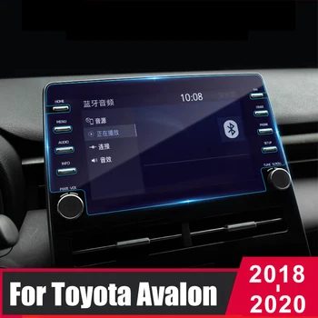 Za Toyota Avalon 2018 2019 2020 Kaljenega Stekla, Avtomobilsko Navigacijo Zaščitnik Zaslon na Dotik Zaslon film Anti Scratch