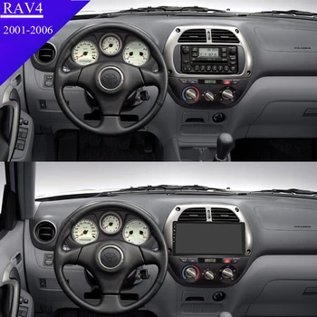 Za Toyota RAV4 Avto Radio Večpredstavnostna Video Predvajalnik Navigacija GPS DVD MP5 Android 9.1 2DIN let 2001 2002 2003 2004 2005 2006