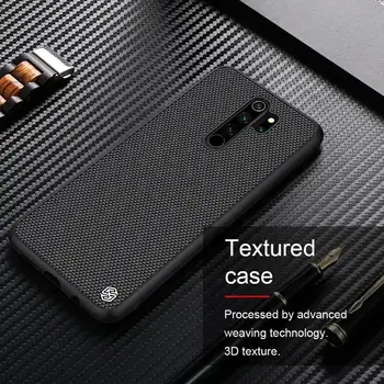 Za Xiaomi Redmi Opomba 8 Pro Primeru Nillkin Luksuzni Teksturo Poslovnih Slim Nazaj Kritje za Xiaomi Redmi Opomba 8 Pro Silikonski Primeru Telefon