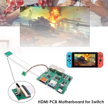 Zamenjava HDMI PCB Board Matično ploščo z USB C Ravno Ploski Kabel za Nintendo Stikalo Dock Elektronskih rezervnih Delov Stroja