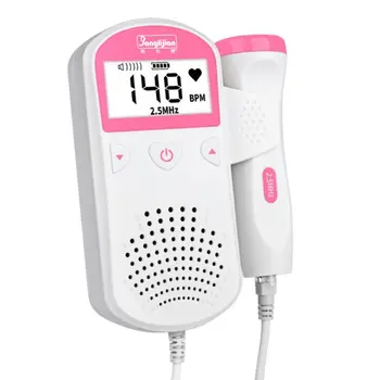 Zarodka Doppler Ultrazvok Baby Srčni Utrip Detektor Doma Noseča Doppler Baby Monitor Srčnega Utripa Žep Doppler 2.5 MHz