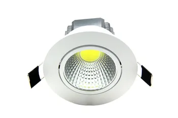 Zatemniti LED COB Downlight AC110V 220v 5w / 7w / 9w / 12w Vgradne LED spot Luči lumination Notranjo Dekoracijo Stropna Svetilka