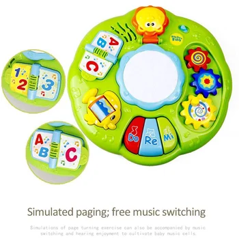 Zgodnje Izobraževanje Glasbena Dejavnost Igrajo Center Za Igre Z Dojenčki, Malčki Zvok Učenja Tabela Oyuncak Otroške Igrače Razsvetljavo