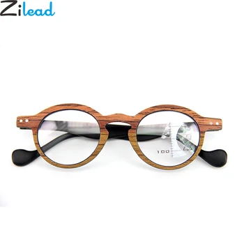 Zilead Lesa Anti Modra Svetloba Krog Obravnavi Očala Progresivna Multifokalna Majhen Okvir Presbyopia Očala Daljnovidnost Očala