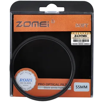 Zomei 55mm SF Okrogli Filter Mehka Ostrina Učinek Difuzor Filter Meglen Filter za vse DSLR SLR kamere 55 mm Brezplačna Dostava