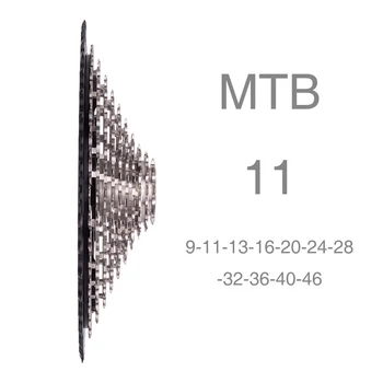 ZTTO11 hitrost 9-46TCNC MTB XD vztrajnik jekla trajne Ultimate11s zobnik 9-46 k7 9 46 ultra lahkega tipa