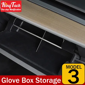 Škatle za rokavice shranjevanje Za Tesla Model 3 Prestavi Storag Organizator Imetnik Nalaganje Tidying Notranje zadeve Styling Avto Auto Dodatki
