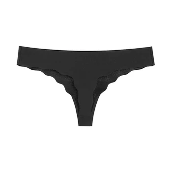 Ženske enodelne brezhibno seksi tangice barva tangice moda nizko rast hlače, kratke hlače, T-oblikovane hlačke hlačke A19205