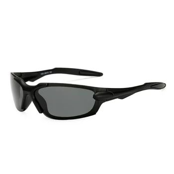 Ženske Moški Polarizirana Vožnjo sončna Očala Majhne Retro blagovne Znamke, Modni Oblikovalec Semi-rimless Očala Zrcali Reflektivni Black UV400