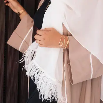 Ženske Navaden Šal Mehurček Šifon Šal Muslimanska oblačila Hidžab Šal Oblikovalec Priljubljenih Stilov Šal Zaviti Dolgo Pero Šal 10pcs/veliko