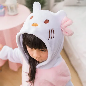 Ženski Cosplay Lok Mačka Kostum Stranka Vlogo Igrajo Živali Pajama Hoodie Ženska Odraslih Risanka Kostum